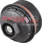 Metzger Ungere Carcasa filtru ulei, Simering Metzger 2370096 - compatibil Audi, Seat, Vw, Skoda (METZGER2370096)