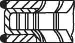 Mahle Cilindru, Piston Mahle 007 RS 10118 0N0 (MAHLE007RS101180N0)