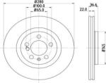 MTR Frana disc Disc frana MTR 12108506 - compatibil Audi, Vw, Seat, Skoda (MTR12108506)