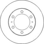 Ferodo Frana disc Disc frana Ferodo DDF1783C - compatibil Toyota (FERODODDF1783C)