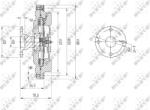NRF Comanda ambreiaj Aerisitor NRF 49608 (NRF49608)