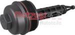 Metzger Ungere Carcasa filtru ulei, Simering Metzger 2370099 - compatibil Bmw (METZGER2370099)