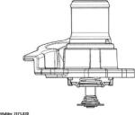 Wahler Sistem de racire motor Wahler 3171.82D - compatibil Iveco, Fiat (WAHLER317182D)