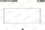 Glyco Arbore cotit, angrenare Ansamblu biela Glyco 71-4157/4 0.50mm - compatibil Alfa, Fiat, Lancia, Jeep - Glyco-71-4157/4 0.50mm (GLYCO7141574050MM)