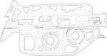 PSA Elemente caroserie, Aripa, Bara protectie Bara protectie, piese PSA 7119LR - compatibil Peugeot (PSA7119LR)