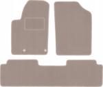 Wielganizator Autószönyegek Citroen Berlingo I 1996-2010-hez Lux szett Bézs 3 db