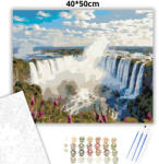  Iguazú vízesés - számfestő készlet