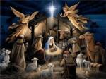NORIMPEX - Puzzle Tablou Diamant: Noapte sfântă în Betleem 30x40cm - 1 - 39 piese