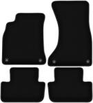 Wielganizator Autószönyegek Audi A4 B8 2007-2015-hez Basic szett fekete 4 db