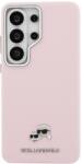 KARL LAGERFELD Carcasa Karl Lagerfeld Saffiano KC Metal Logo cu MagSafe compatibila cu Samsung Galaxy S26 Ultra, Roz (3666339612184)