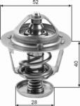 Gates Sistem de racire motor Gates TH24782G1 - compatibil Mazda, Ford, Suzuki (GATESTH24782G1)