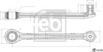 FEBI Bilstein Stabilizare, Rigidizare Bieleta antiruliu FEBI Bilstein 186388 - compatibil Mercedes - FEBI Bilstein (FEBIBILSTEIN186388)