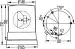 Hella Lumini Girofar, Piese Hella 2RL 004 958-111 (HELLA2RL004958111)