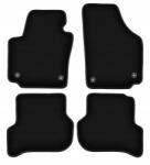 Wielganizator Autószönyegek Seat Altea 08.2008-2015-hez Basic szett fekete 4 db