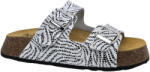 Dr Feet Papuci Dr Feet 23003 alb zebra - dama