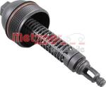 Metzger Ungere Carcasa filtru ulei, Simering Metzger 2370101 - compatibil Bmw (METZGER2370101)