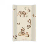 BabySteps Saltea de infasat cu spate intarit si margini de protectie 50x80 cm, Happy Bear (601503)