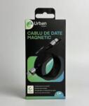 Urban Gadgets Cablu Date Urban Gadgets Magnetic USB-C/USB-C 100W Textil 1m Negru