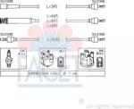 Facet Cablu aprindere, piese racordare Facet 4.8555 (FACET48555)