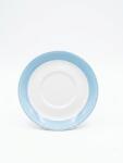  Farfurie desert 14 cm, margine albastra (des-blue-14)