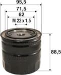 Valeo Filtru ulei Valeo 586097 - compatibil Chrysler, Rover, Dodge, Jeep (VALEO586097)