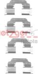 Metzger Frana disc Componente, Accesorii frana Metzger 109-1770 - compatibil Mercedes-Benz, Renault (METZGER1091770)