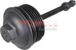 Metzger Ungere Carcasa filtru ulei, Simering Metzger 2370024 - compatibil Audi, Seat, Vw, Skoda (METZGER2370024)