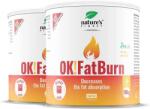 Nature’s Finest OK! FatBurn | testsúlykontrollt támogató ital ID-alG-gal | L-karnitin, L-tirozin + C-vitamin az anyagcseréért és kalóriakontrollért | 300g