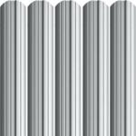 BILKA Sipca metalica pentru gard BILKA model Berna Zincata 105 mm 0.40 mm 100cm (25938)