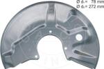 AIC Frana disc Componente, Accesorii frana AIC 57848 - compatibil 867615312B (AIC57848)