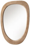 Invicta interior Oglinda de perete ORGANIC 105 cm ovala din lemn de pin bej natural (46489)