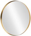 Invicta interior Oglinda de perete PORTRAIT 40 cm rotunda din aluminiu auriu (48241)