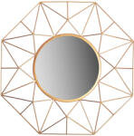 Invicta interior Oglinda de perete DIAMOND L 80 cm fier auriu (43733)