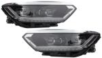 KITT Faruri Full LED Matrix Look pentru VW Passat B8 3G 2014-2019 cu semnal dinamic (HLVWPA3GLED)