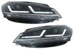 OSRAM Faruri Full LED Osram pentru VW Golf 7.5 Facelift (2017-2020) cu semnal dinamic (LEDHL109-BK)