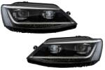 KITT Faruri LED DRL pentru VW Jetta Mk6 VI 2011-2017, semnal dinamic Matrix (HLVWJ6MX)
