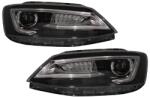 KITT Faruri LED DRL pentru VW Jetta Mk6 Non GLI 2011-2017 cu semnal dinamic (HLVWJ6)