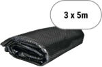  Fekete szolár takaró medencéhez 3 x 5 m
