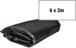  Fekete szolár takaró medencéhez 6 x 3 m