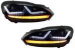 OSRAM Faruri LED Osram pentru VW Golf 6 GTI rosu, semnal dinamic, 2008-2012 (LEDHL102-GTI)