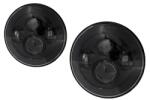 KITT Faruri Full LED CREE cu dublu proiector pentru Jeep Wrangler JK/TJ, negre (HLU7INCHLYA)