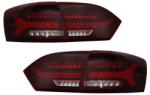 KITT Stopuri LED fumurii pentru VW Jetta VI Sedan 2012-2014 cu semnal dinamic (TLVWJ6)
