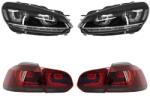 KITT Faruri LED si stopuri LED VW Golf 6 (2008-2013) cu semnal dinamic (COHLVWG6UTLS)