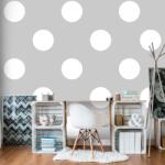 Artgeist Fototapet - Charming Dots - 200x140
