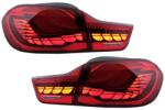 KITT Stopuri OLED rosii cu semnal dinamic pentru BMW Seria 4 F32 F33 F36 si M4 (TLBMF32M4RB)