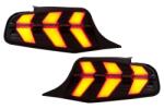 KITT Stopuri Full LED fumurii pentru Ford Mustang V 2010-2012 cu semnal dinamic (TLFMU7LED)
