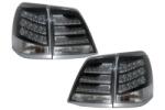 KITT Stopuri LED alb/negru pentru Toyota Land Cruiser J200 FJ200 2007-2011 (TLTOLC08FLEDB)