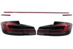 KITT Specials Stopuri LED BMW Seria 5 F10/F11 2011-2017 rosu-negru cu semnal dinamic (TLBMF10NLCN)