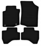 Wielganizator Autószönyegek Citroen C1 I 2005-2014-hez Basic szett fekete 4 db