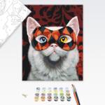 Brushme Pictare conform numerelor pisică cu zgârietoare - 40x50